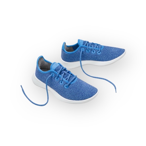 new Allbirds ⚘ Sustainable Tree Runner Lightweight Sneakers ⚘ Buoyant Blue ⚘ 6M - Picture 1 of 16
